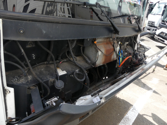REF:1434 - Camion poubelle (pour pièces) Renault Access (2013-204.150 km) - Garbage truck: picture 3 REF:1434 - Camion poubelle (pour pièces) Renault Access (2013-204.150 km) - Garbage truck: picture 3