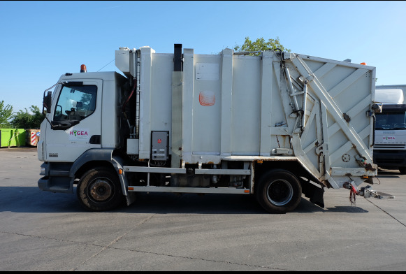 REF : 6 - Camion poubelle DAF LF55 - Garbage truck: picture 2 REF : 6 - Camion poubelle DAF LF55 - Garbage truck: picture 2