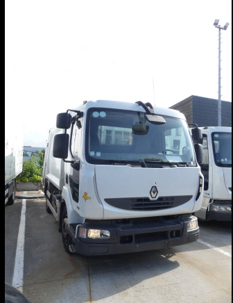 REF:68419 - Camion poubelle Renault Midlum 180DXI (2013-150.066 km) - Garbage truck: picture 2 REF:68419 - Camion poubelle Renault Midlum 180DXI (2013-150.066 km) - Garbage truck: picture 2