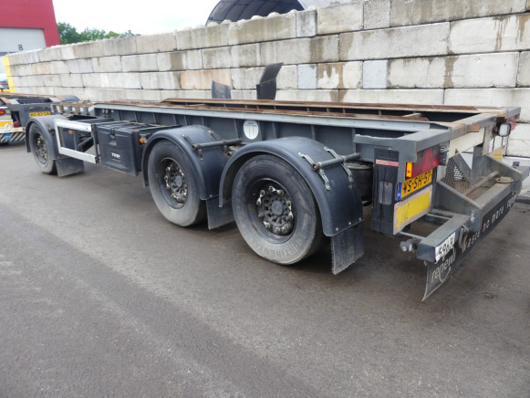 REF:WS-SH-57 - Remorque porte container GS Meppel ALC-2700N - Container transporter/ Swap body trailer: picture 2 REF:WS-SH-57 - Remorque porte container GS Meppel ALC-2700N - Container transporter/ Swap body trailer: picture 2