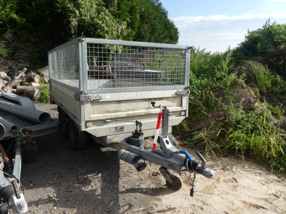 Remorque basculante Saris C2C - Tipper trailer: picture 1 Remorque basculante Saris C2C - Tipper trailer: picture 1