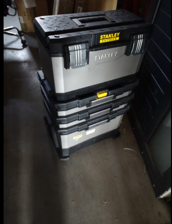 Servante d'atelier sur roulettes STANLEY FATMAX MP 4 pièces - Workshop equipment: picture 2 Servante d'atelier sur roulettes STANLEY FATMAX MP 4 pièces - Workshop equipment: picture 2
