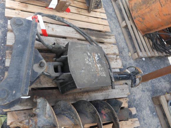 Tarière hydraulique - Auger: picture 2 Tarière hydraulique - Auger: picture 2