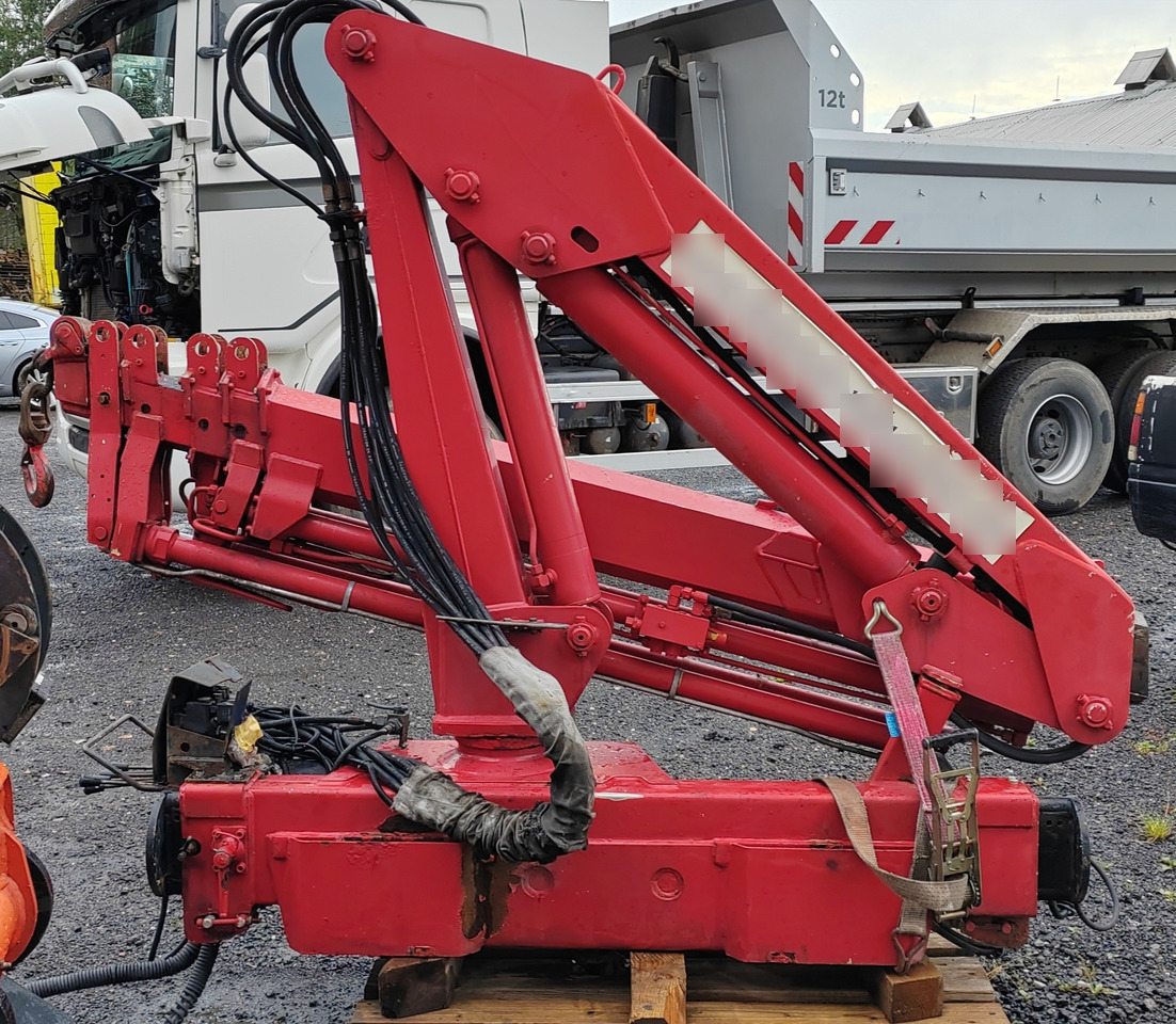 HMF 403 K4 light crane, outreach 11 m, Ladekran, Kran PALFINGER... - Loader crane: picture 1 HMF 403 K4 light crane, outreach 11 m, Ladekran, Kran PALFINGER... - Loader crane: picture 1