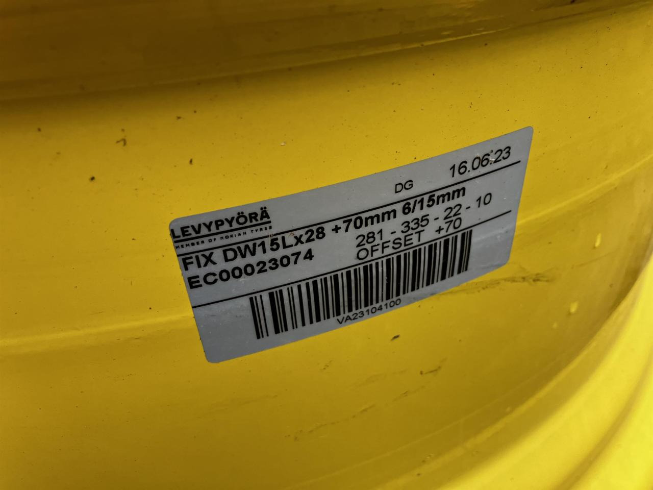 John Deere 15x28 - Tire for Agricultural machinery: picture 3 John Deere 15x28 - Tire for Agricultural machinery: picture 3