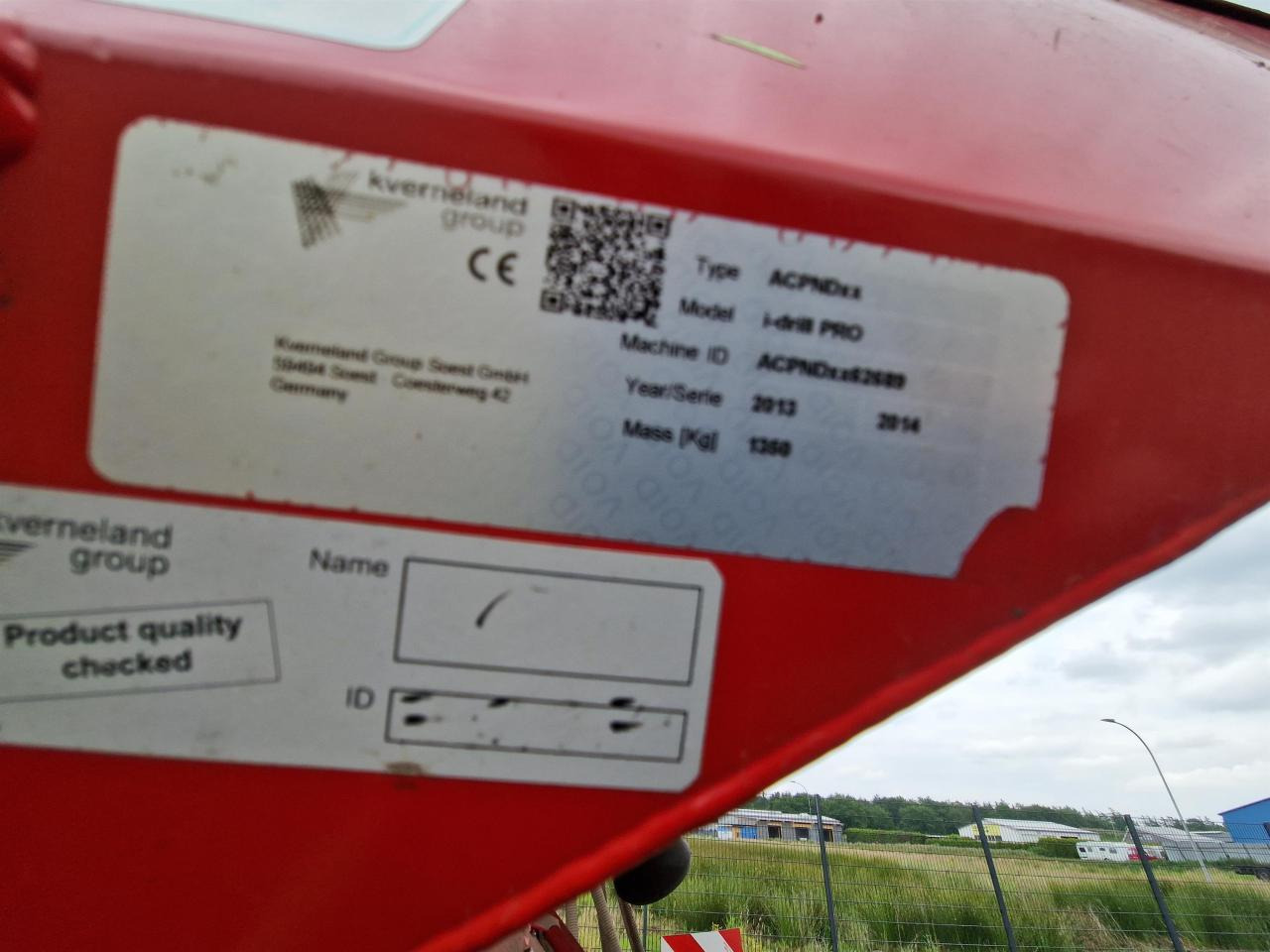 Seed drill Kverneland Accord i-Drill PRO: picture 12