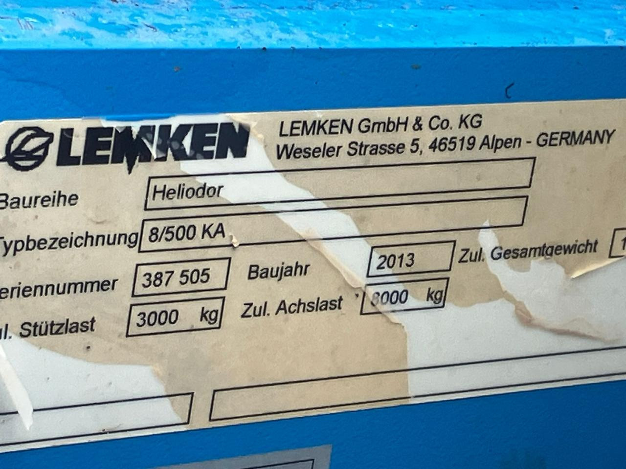 Lemken Solitair 9/450KA-DS - Seed drill: picture 3 Lemken Solitair 9/450KA-DS - Seed drill: picture 3