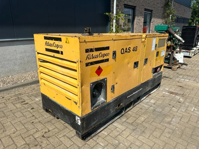 Atlas-Copco QAS 48 Perkins Mecc Alte Spa 60 kVA Silent generatorset - Generator set: picture 1 Atlas-Copco QAS 48 Perkins Mecc Alte Spa 60 kVA Silent generatorset - Generator set: picture 1
