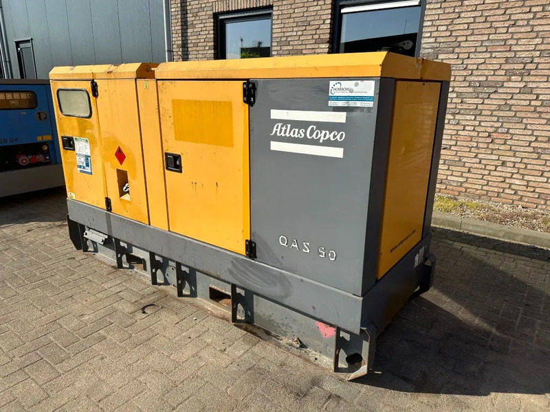 Atlas-Copco QAS 60 Perkins Leroy Somer 60 kVA Silent Rental generatorset - Generator set: picture 2 Atlas-Copco QAS 60 Perkins Leroy Somer 60 kVA Silent Rental generatorset - Generator set: picture 2