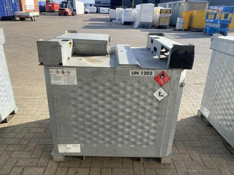 Storage tank IBC Rietberg 1000 liter IBC Dieseltank Gegalvaniseerd: picture 11