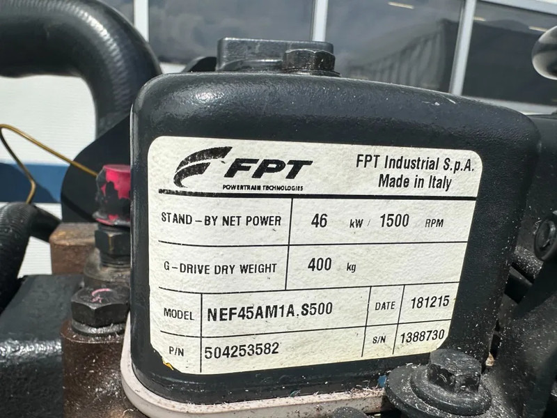 Iveco FPT NEF 45 AM1A.S500 Stamford 50 kVA generatorset - Generator set: picture 3 Iveco FPT NEF 45 AM1A.S500 Stamford 50 kVA generatorset - Generator set: picture 3