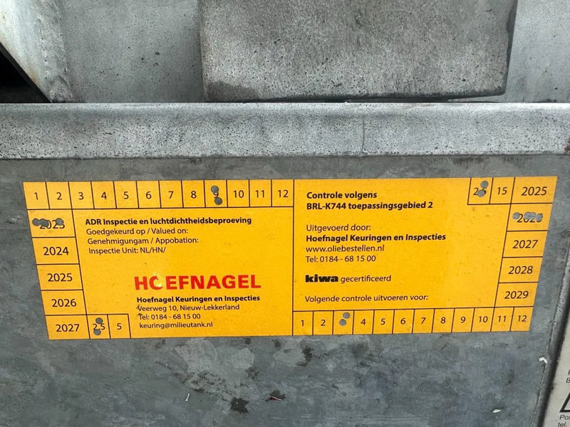 Storage tank Kiwa IBC Steenbergen 750 liter Dieseltank met Handpomp Milieutank Gegalvaniseerd: picture 8 Storage tank Kiwa IBC Steenbergen 750 liter Dieseltank met Handpomp Milieutank Gegalvaniseerd: picture 8