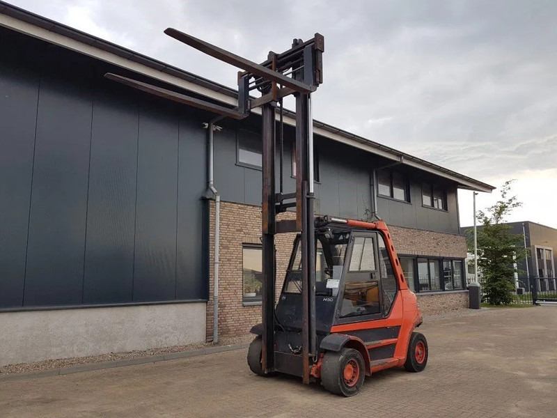 Linde H50D 5 ton Diesel Duplex Sideshift Positioner Heftruck - Diesel forklift: picture 2 Linde H50D 5 ton Diesel Duplex Sideshift Positioner Heftruck - Diesel forklift: picture 2