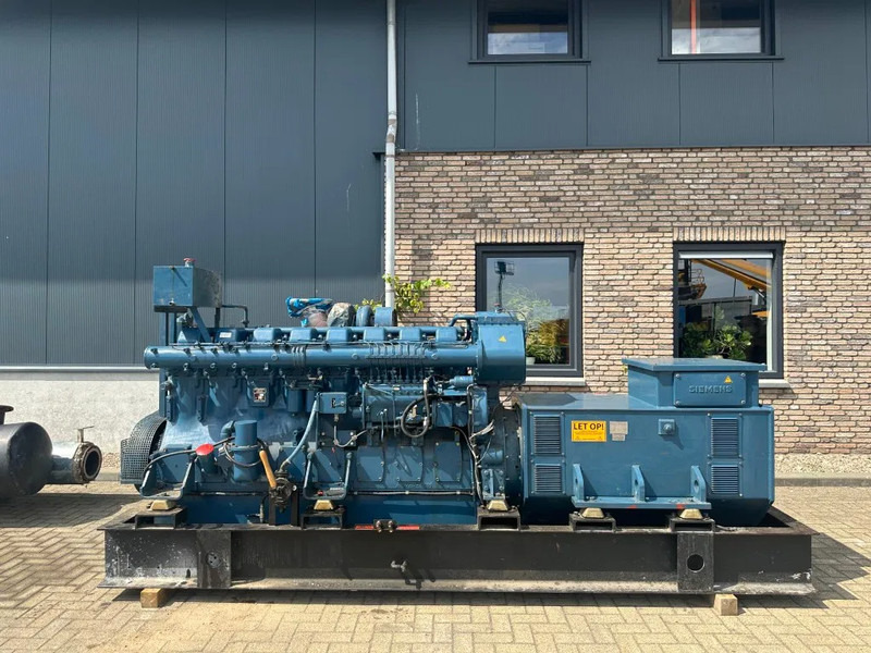 Mitsubishi S8NPTA 510 kVA generatorset as New ! 182 hours ! - Generator set: picture 1 Mitsubishi S8NPTA 510 kVA generatorset as New ! 182 hours ! - Generator set: picture 1