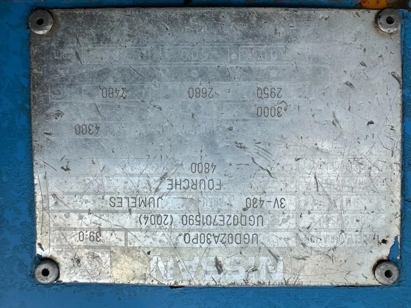 LPG forklift Nissan UGD02A30P0 3 ton Triplex Freelift LPG Heftruck: picture 6 LPG forklift Nissan UGD02A30P0 3 ton Triplex Freelift LPG Heftruck: picture 6