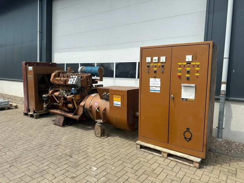 POYAUD Poyaud B6L85 Jeumont Schneider 500 kVA generatorset ex Emergency ! 1199 hours - Generator set: picture 2 POYAUD Poyaud B6L85 Jeumont Schneider 500 kVA generatorset ex Emergency ! 1199 hours - Generator set: picture 2