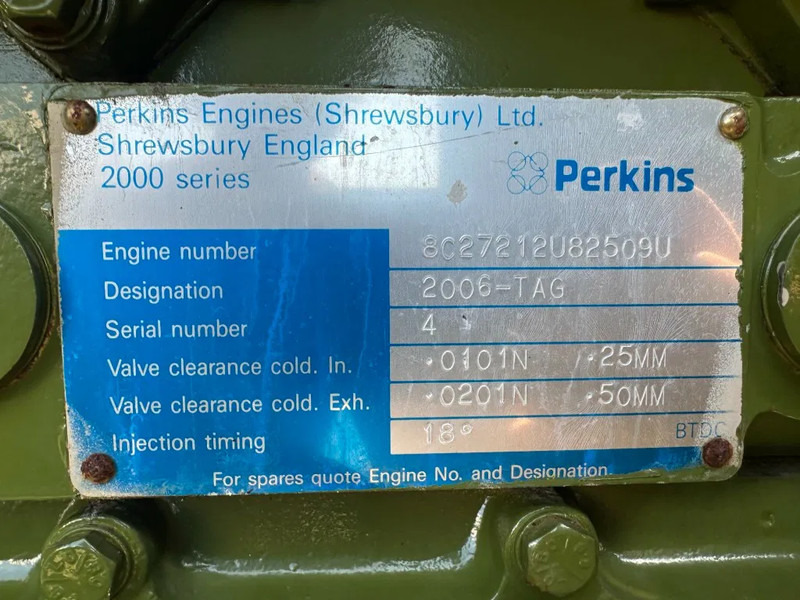 Perkins 2006 TAG Stamford 325 kVA Silent generatorset - Generator set: picture 5 Perkins 2006 TAG Stamford 325 kVA Silent generatorset - Generator set: picture 5