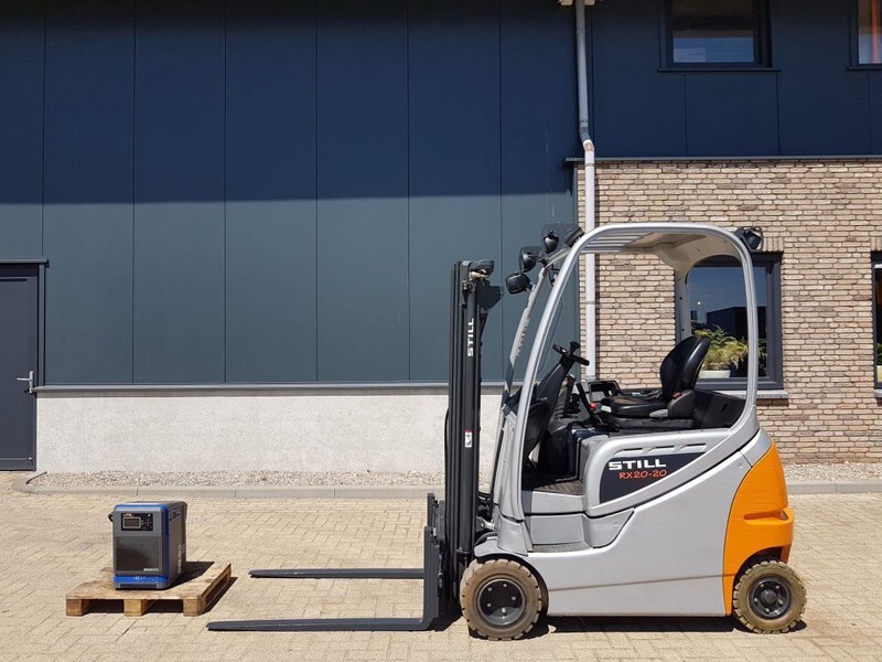 Still RX 20-20 2 ton Triplex Freelift Sideshift Elektra Heftruck - Electric forklift: picture 1 Still RX 20-20 2 ton Triplex Freelift Sideshift Elektra Heftruck - Electric forklift: picture 1