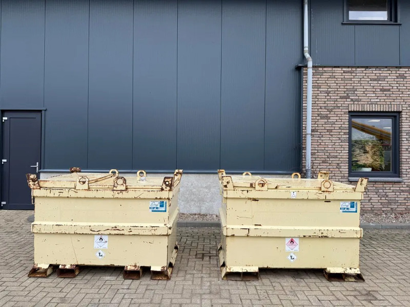 Tolsma Kiwa IBC 1150 liter Dieseltank Milieutank - Shipping container: picture 1 Tolsma Kiwa IBC 1150 liter Dieseltank Milieutank - Shipping container: picture 1