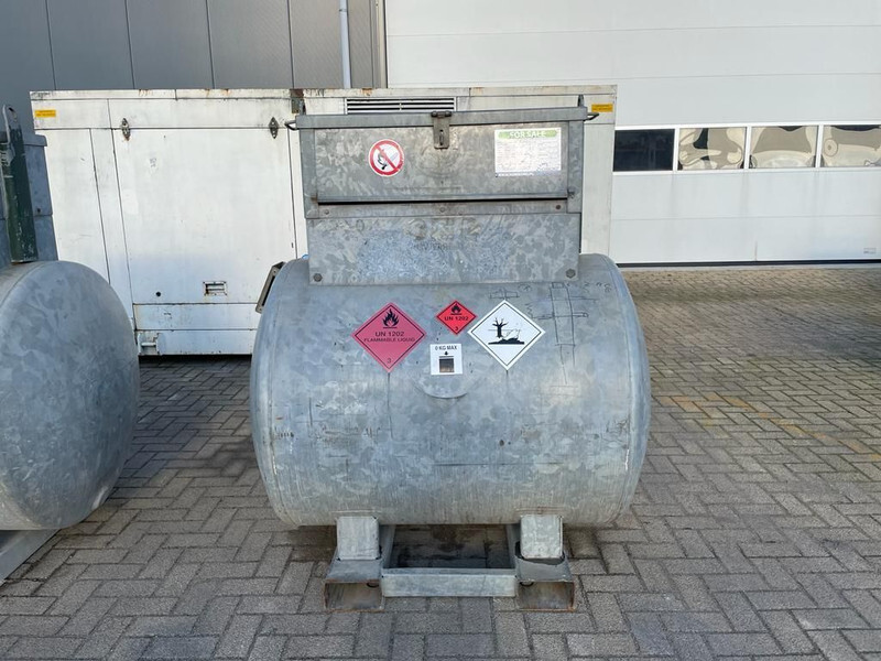 Storage tank dieseltank Rietberg 1000 liter Dieseltank Gegalvaniseerd IBC met keuring !: picture 9