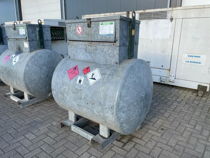 Storage tank dieseltank Rietberg 1000 liter Dieseltank Gegalvaniseerd IBC met keuring !: picture 11