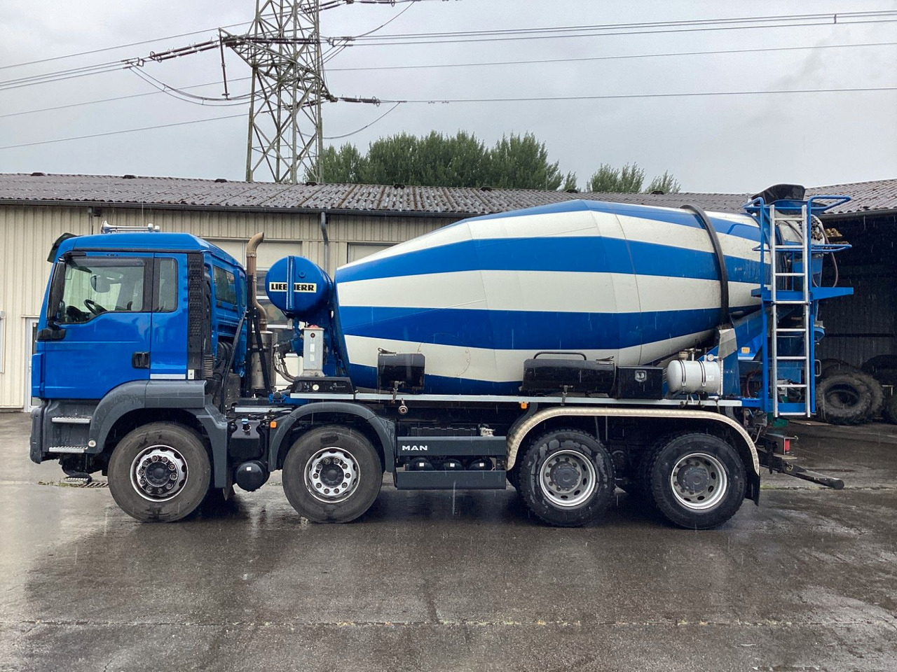 MAN TGS 35.470 8x4 Liebherr HTM 905P 9m³ Intarder - Concrete mixer truck: picture 2 MAN TGS 35.470 8x4 Liebherr HTM 905P 9m³ Intarder - Concrete mixer truck: picture 2