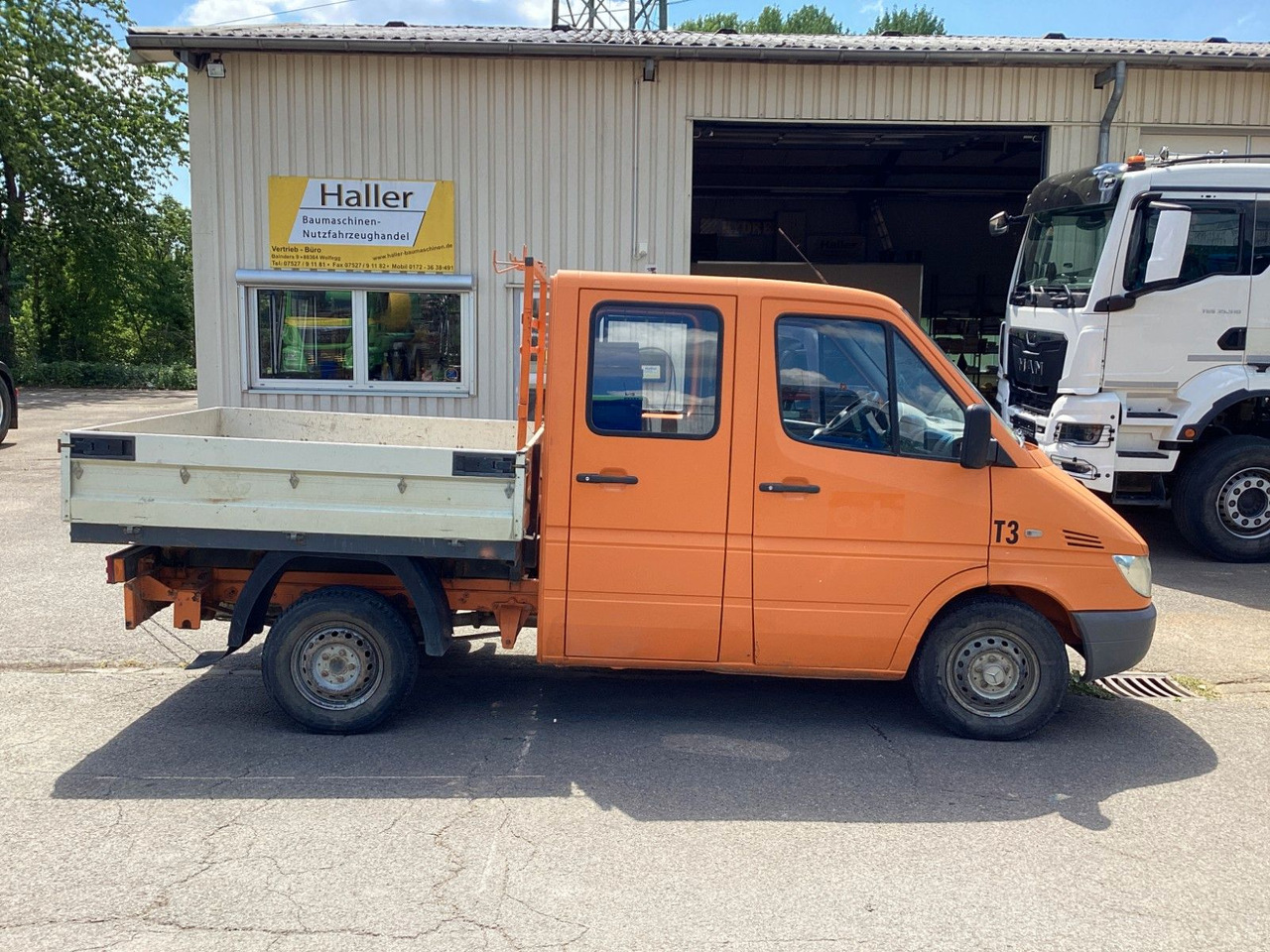 Mercedes-Benz Sprinter Pritsche Doka 211 CDI - Flatbed van, Combi van: picture 3 Mercedes-Benz Sprinter Pritsche Doka 211 CDI - Flatbed van, Combi van: picture 3