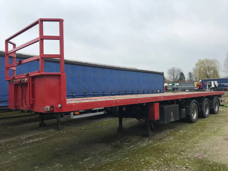 Nooteboom OVB-48 VV OPEN LAADBAK UITSCHUIFBAAR - Dropside/ Flatbed semi-trailer: picture 1 Nooteboom OVB-48 VV OPEN LAADBAK UITSCHUIFBAAR - Dropside/ Flatbed semi-trailer: picture 1