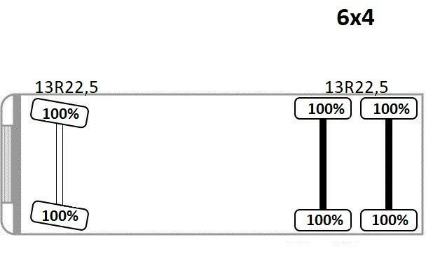 New Crane truck DAF CF 410 * Kipper 4,90 m + PK 16001 - K B * 6x4: picture 12