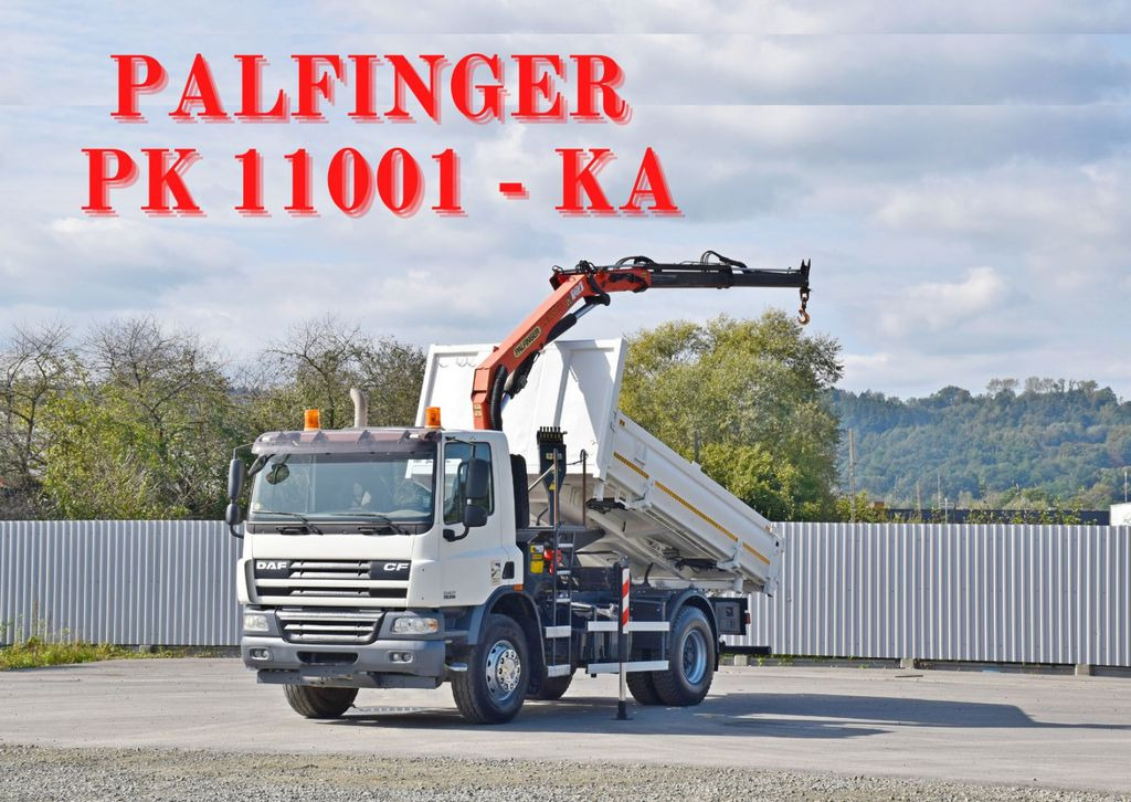 DAF CF 75.310 Kipper 4,30 m* KRAN * TOPZUSTAND DAF CF 75.310 Kipper 4,30 m* KRAN * TOPZUSTAND - Crane truck, Tipper: picture 1 DAF CF 75.310 Kipper 4,30 m* KRAN * TOPZUSTAND DAF CF 75.310 Kipper 4,30 m* KRAN * TOPZUSTAND - Crane truck, Tipper: picture 1
