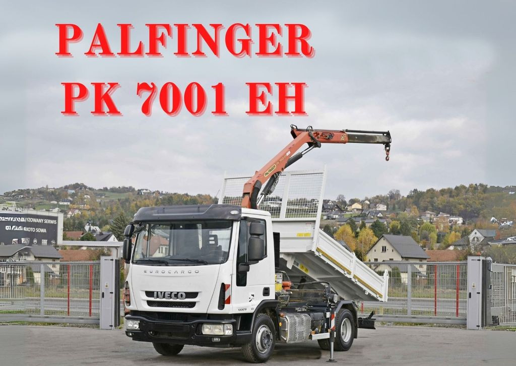 Iveco EUROCARGO 100E19 +PK 7001 H + FUNK * TOPZUSTAND Iveco EUROCARGO 100E19 +PK 7001 H + FUNK * TOPZUSTAND - Crane truck, Tipper: picture 1 Iveco EUROCARGO 100E19 +PK 7001 H + FUNK * TOPZUSTAND Iveco EUROCARGO 100E19 +PK 7001 H + FUNK * TOPZUSTAND - Crane truck, Tipper: picture 1