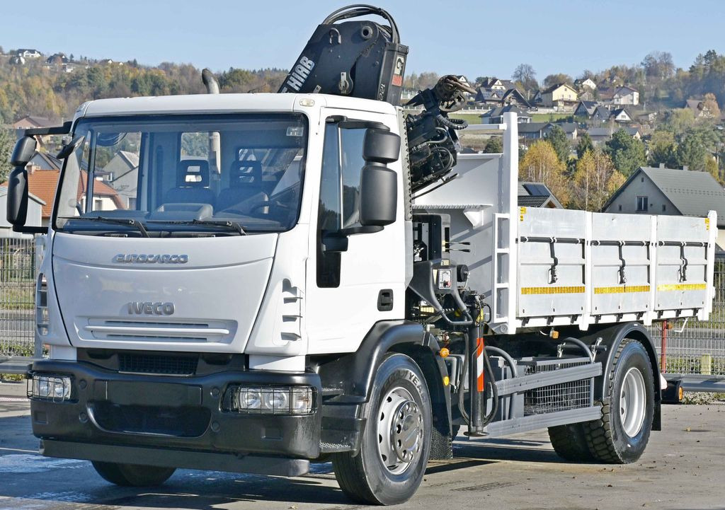Iveco Eurocargo 180E28 *HIAB 122 B-2 DUO* TOPZUSTAND - Tipper, Crane truck: picture 3 Iveco Eurocargo 180E28 *HIAB 122 B-2 DUO* TOPZUSTAND - Tipper, Crane truck: picture 3