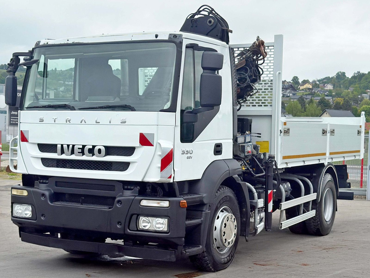 Iveco STRALIS 330 *HIAB 144 BS-3 HIDUO* TOPZUSTAND - Tipper, Crane truck: picture 3 Iveco STRALIS 330 *HIAB 144 BS-3 HIDUO* TOPZUSTAND - Tipper, Crane truck: picture 3