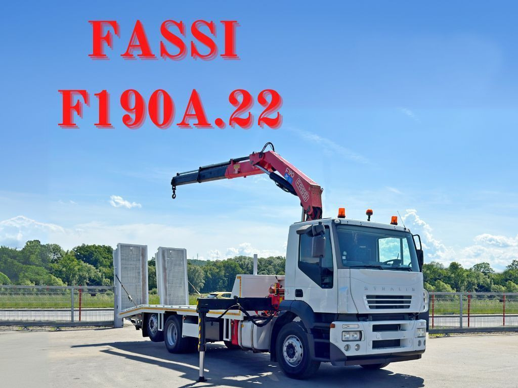 Iveco STRALIS 380 * FASSI F190A.22 + FUNK * TOP - Tow truck: picture 1 Iveco STRALIS 380 * FASSI F190A.22 + FUNK * TOP - Tow truck: picture 1