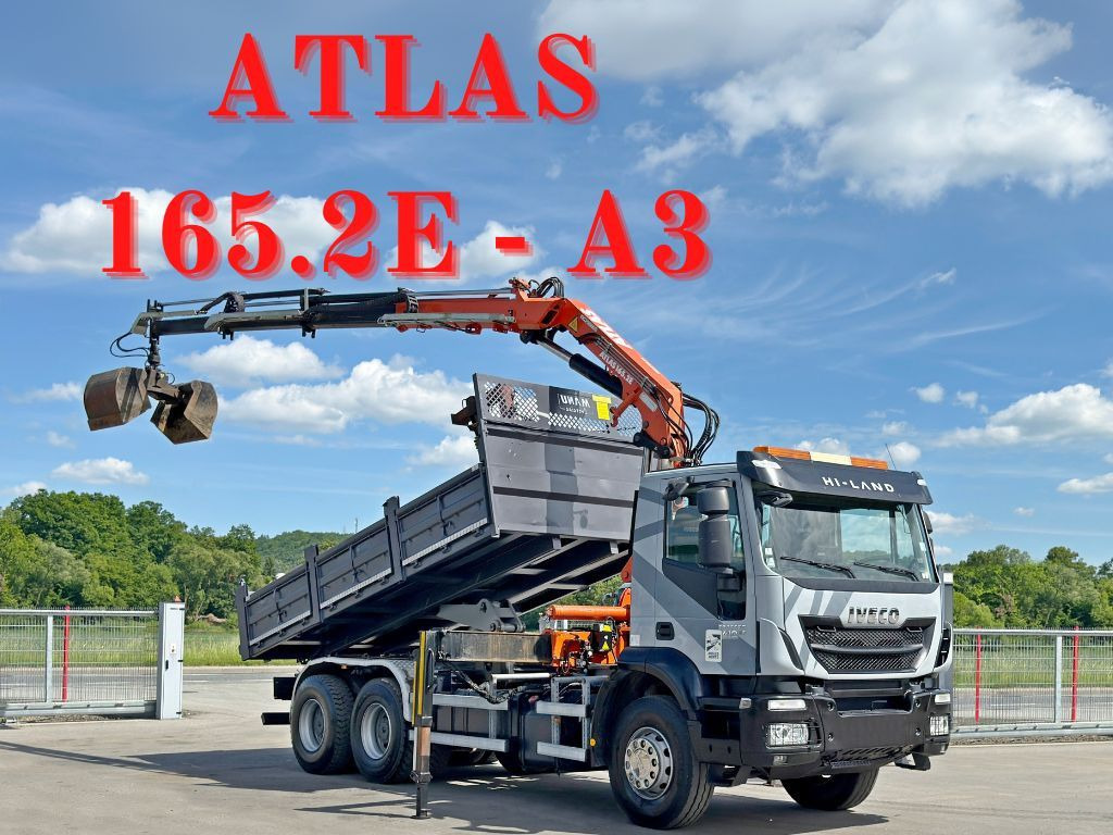 Iveco TRAKKER 410*Kipper 5,20m*ATLAS 165.2E * FUNK/6x4 Iveco TRAKKER 410*Kipper 5,20m*ATLAS 165.2E * FUNK/6x4 - Tipper, Crane truck: picture 1 Iveco TRAKKER 410*Kipper 5,20m*ATLAS 165.2E * FUNK/6x4 Iveco TRAKKER 410*Kipper 5,20m*ATLAS 165.2E * FUNK/6x4 - Tipper, Crane truck: picture 1