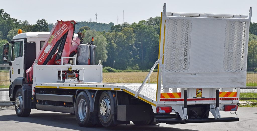 Crane truck, Autotransporter truck MAN TGS 26.320 * FASSI F170A.22 + FUNK* TOPZUSTAND: picture 6