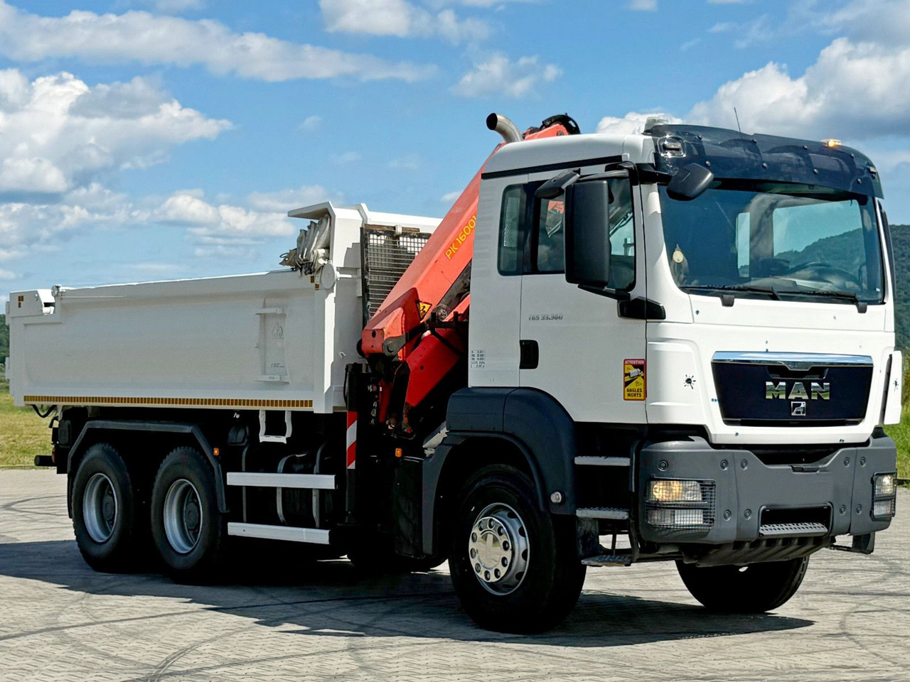 MAN TGS 33.360 * PK 16001 - KB + FUNK * 6x4 - Crane truck: picture 4 MAN TGS 33.360 * PK 16001 - KB + FUNK * 6x4 - Crane truck: picture 4