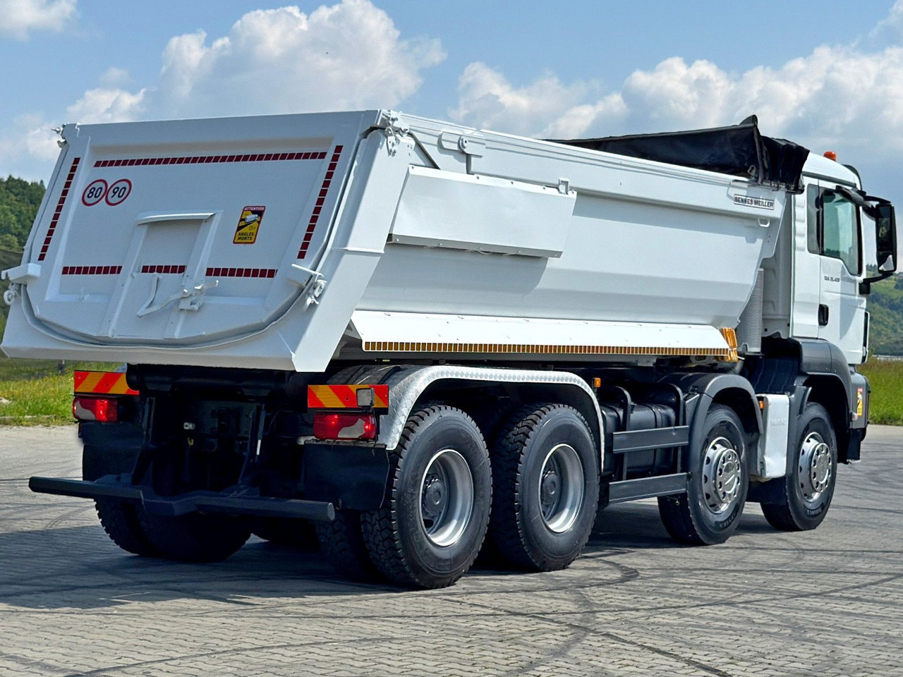 Tipper MAN TGS 35.420 KIPPER * 8x4 * TOPZUSTAND: picture 7