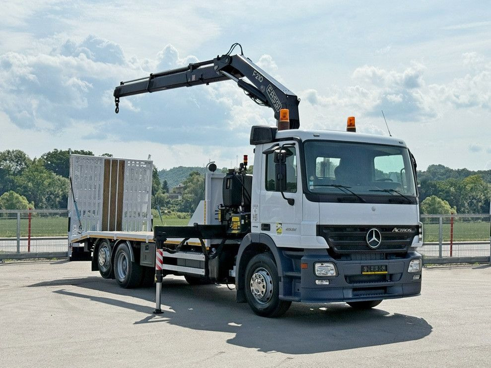 Mercedes-Benz ACTROS 2532 * FASSI F210A.22 + FUNK * TOP - Tow truck: picture 2 Mercedes-Benz ACTROS 2532 * FASSI F210A.22 + FUNK * TOP - Tow truck: picture 2