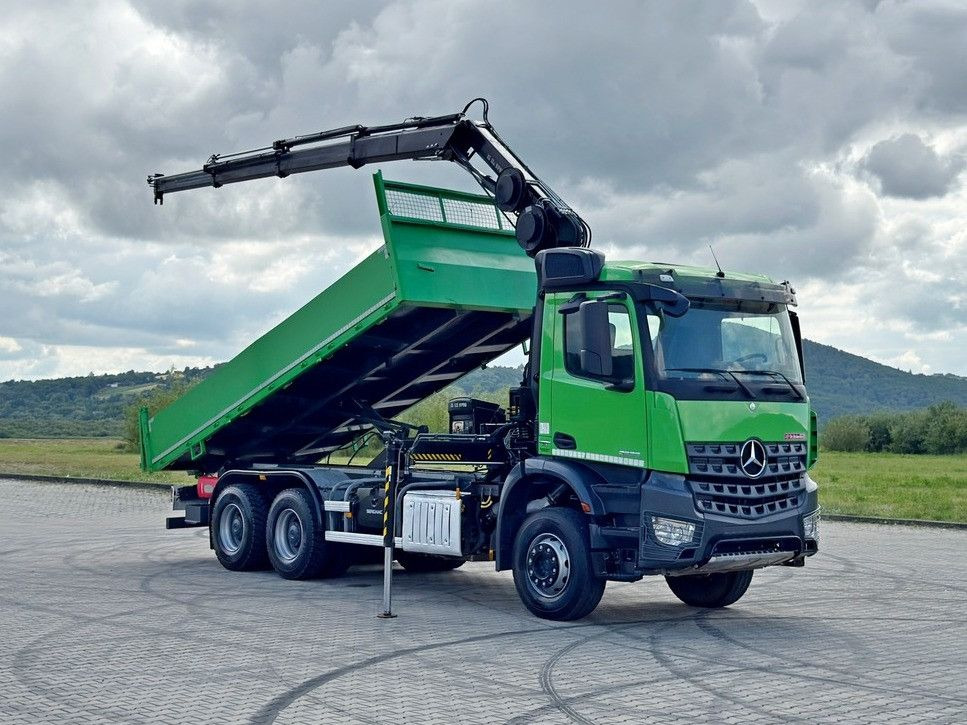Mercedes-Benz AROCS 2636 * HIAB 122 ES - 3 HIPRO * 6x4 - Crane truck: picture 2 Mercedes-Benz AROCS 2636 * HIAB 122 ES - 3 HIPRO * 6x4 - Crane truck: picture 2
