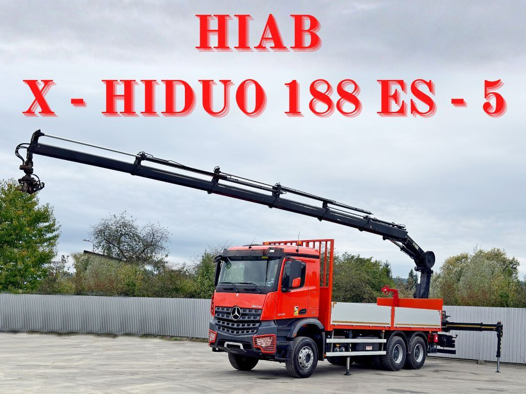 Mercedes-Benz AROCS 2643 *HIAB X-HIDUO 188 ES-5/FUNK * 6x4 - Crane truck: picture 1 Mercedes-Benz AROCS 2643 *HIAB X-HIDUO 188 ES-5/FUNK * 6x4 - Crane truck: picture 1
