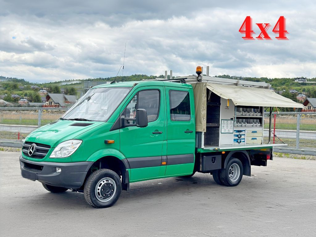 Mercedes-Benz Sprinter 516 CDI* Doppel Kabine! 4x4 *TOPZUSTAND - Tipper van: picture 1 Mercedes-Benz Sprinter 516 CDI* Doppel Kabine! 4x4 *TOPZUSTAND - Tipper van: picture 1