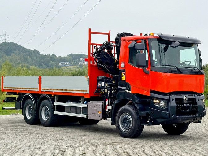 Renault K 380 * HIAB 166 BS-3 HIDUO + FUNK* 6x4 - Crane truck: picture 4 Renault K 380 * HIAB 166 BS-3 HIDUO + FUNK* 6x4 - Crane truck: picture 4