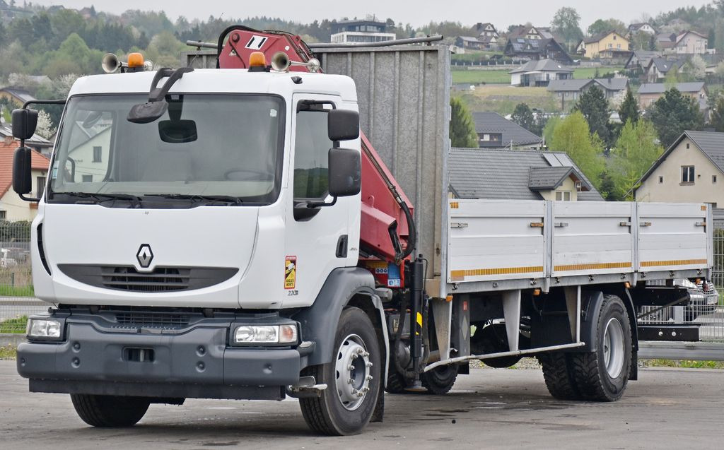 Renault MIDLUM 220 DXI *PRITSCHE 7,35m * KRAN + FUNK Renault MIDLUM 220 DXI *PRITSCHE 7,35m * KRAN + FUNK - Crane truck, Dropside/ Flatbed truck: picture 4 Renault MIDLUM 220 DXI *PRITSCHE 7,35m * KRAN + FUNK Renault MIDLUM 220 DXI *PRITSCHE 7,35m * KRAN + FUNK - Crane truck, Dropside/ Flatbed truck: picture 4