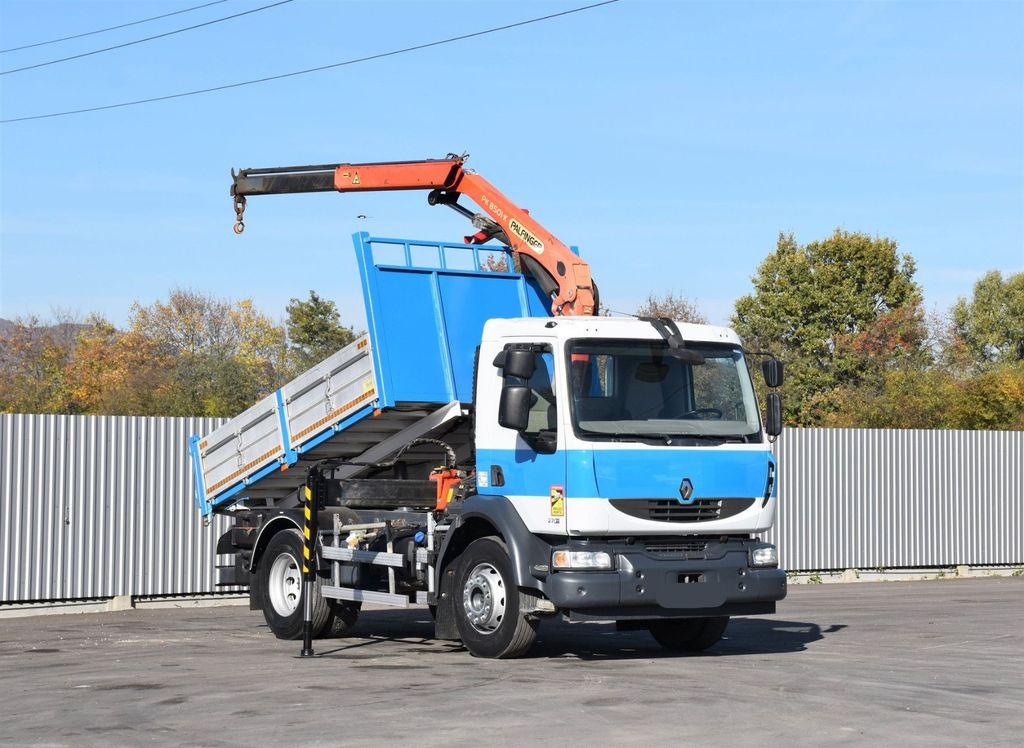 Renault MIDLUM 270 DXI *TIPPER 3,50m *PK 8501-K/FUNK Renault MIDLUM 270 DXI *TIPPER 3,50m *PK 8501-K/FUNK - Crane truck, Tipper: picture 1 Renault MIDLUM 270 DXI *TIPPER 3,50m *PK 8501-K/FUNK Renault MIDLUM 270 DXI *TIPPER 3,50m *PK 8501-K/FUNK - Crane truck, Tipper: picture 1