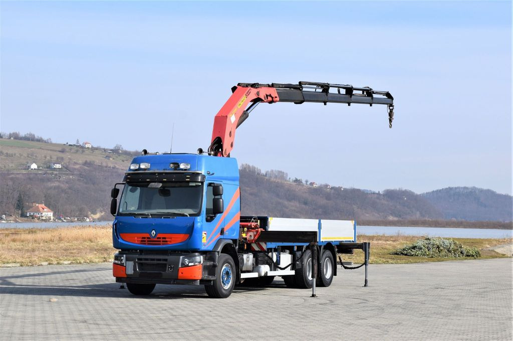 Renault Premium 410* PRITSCHE 6,50m *PK 32080/FUNK* TOP Renault Premium 410* PRITSCHE 6,50m *PK 32080/FUNK* TOP - Crane truck, Dropside/ Flatbed truck: picture 2 Renault Premium 410* PRITSCHE 6,50m *PK 32080/FUNK* TOP Renault Premium 410* PRITSCHE 6,50m *PK 32080/FUNK* TOP - Crane truck, Dropside/ Flatbed truck: picture 2