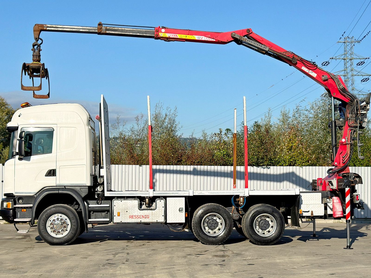 Scania G490* HOLZTRANSPORTER * PENZ 12Z8.70* 6x6 - Crane truck: picture 5 Scania G490* HOLZTRANSPORTER * PENZ 12Z8.70* 6x6 - Crane truck: picture 5