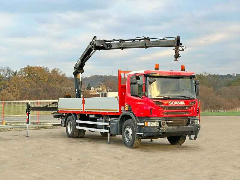 Scania P 280 * HIAB 122 E - 2 HIDUO + FUNK* TOPZUSTAND Scania P 280 * HIAB 122 E - 2 HIDUO + FUNK* TOPZUSTAND - Crane truck, Dropside/ Flatbed truck: picture 2 Scania P 280 * HIAB 122 E - 2 HIDUO + FUNK* TOPZUSTAND Scania P 280 * HIAB 122 E - 2 HIDUO + FUNK* TOPZUSTAND - Crane truck, Dropside/ Flatbed truck: picture 2