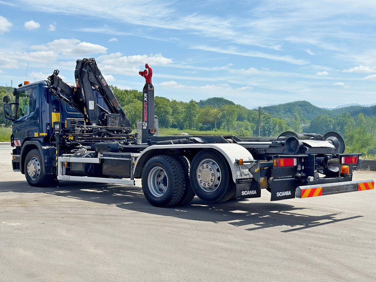 Leasing of  Scania P 360 * ABROLLKIPPER * HIAB 111 BS -2 HIDUO/FUNK Scania P 360 * ABROLLKIPPER * HIAB 111 BS -2 HIDUO/FUNK: picture 7