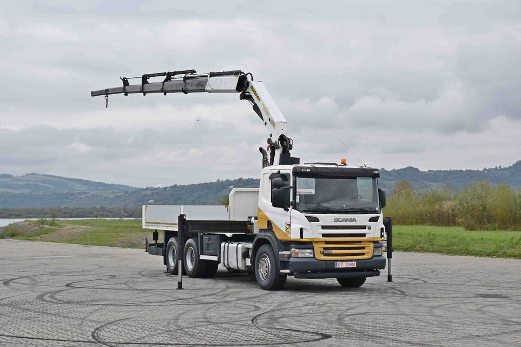 Scania P 420* PRITSCHE 6,40m * PK 29002+FUNK * 6x4 Scania P 420* PRITSCHE 6,40m * PK 29002+FUNK * 6x4 - Crane truck, Dropside/ Flatbed truck: picture 2 Scania P 420* PRITSCHE 6,40m * PK 29002+FUNK * 6x4 Scania P 420* PRITSCHE 6,40m * PK 29002+FUNK * 6x4 - Crane truck, Dropside/ Flatbed truck: picture 2